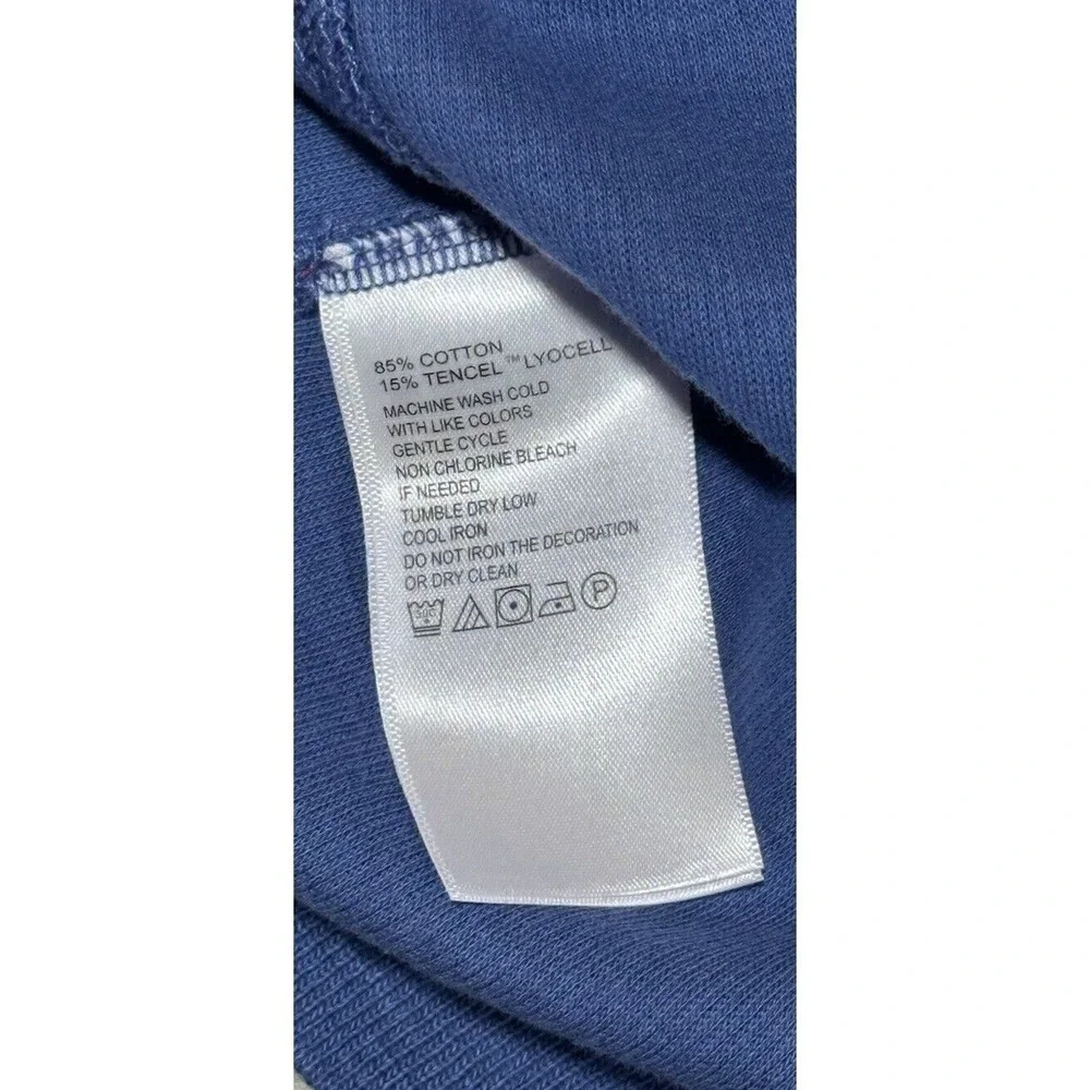 Tommy Bahama Casual 1/4 Zip Sweatshirt Pullover Dockside Blue Men's Sz Small